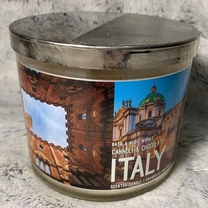 Italy Cannoli & Chocolate 3-Wick Candle from Bath & Body Works (2018) BBW